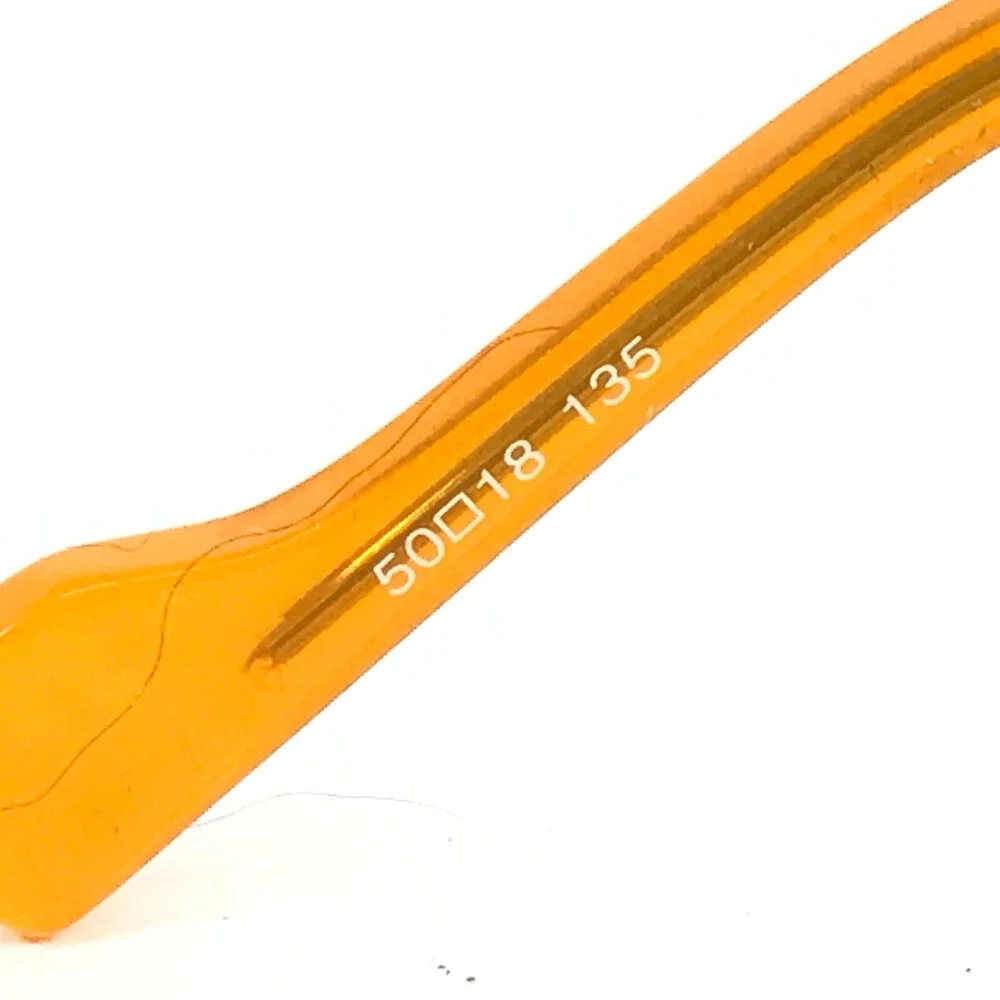 Etnia Barcelona Eyeglasses Frames MYKONOS col.BR/OG Brown Orange 50-18-135